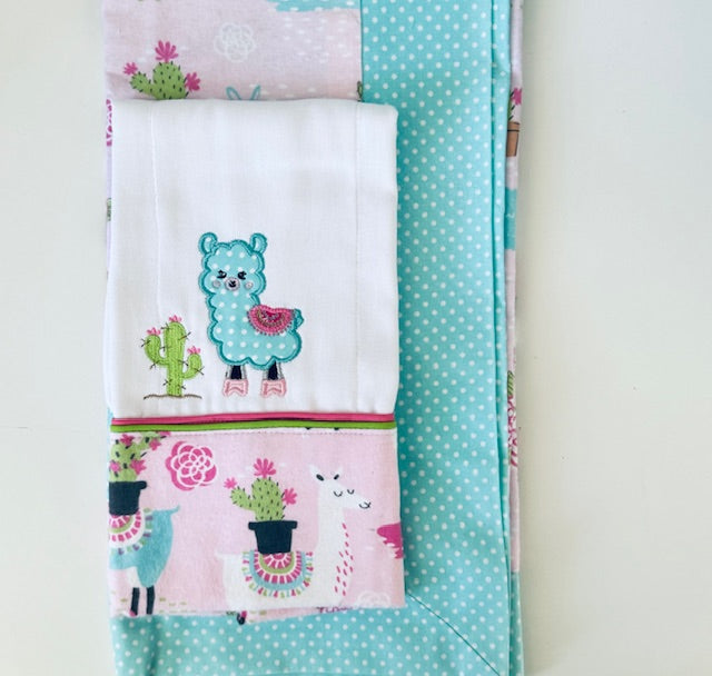 Set de frisa y pañito de bebe